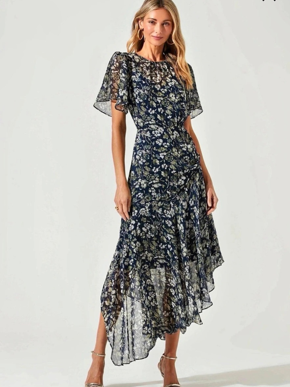 ASTR The Label Floral Maxi Dress
